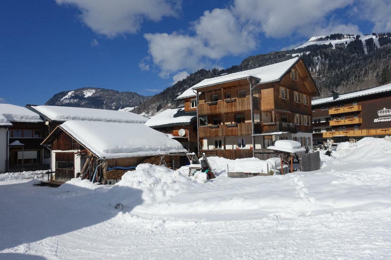 Pension Haus Romy Schoppernau Kültér fotó